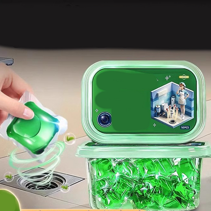 🥳💞Mais de 50 mil unidades vendidas!🏠💧 50% DE DESCONTO! Cápsulas desodorizantes para ralos – A fórmula bioenzimática neutraliza os odores na origem. Aroma fresco instantâneo, sem produtos químicos agressivos. Diga adeus aos odores embaraçosos. 🚰✅