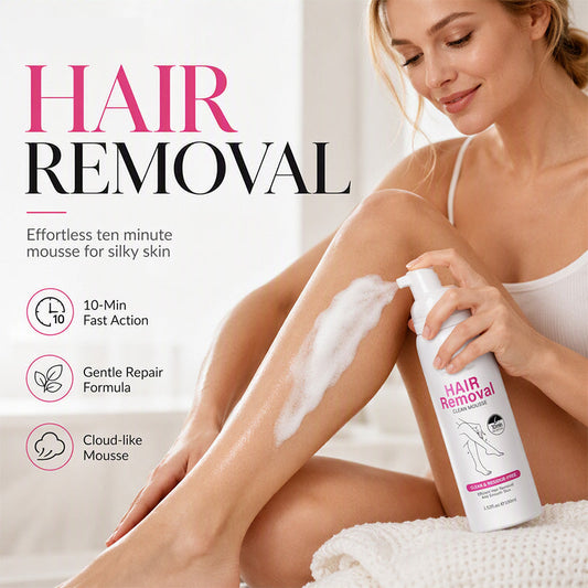 Espuma depilatória suave ⏰50% DE DESCONTO⏰ Espuma depilatória suave – Resultados rápidos, fórmula hidratante, textura de espuma fina – Perfeita para os cuidados com o corpo! 🛁