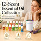 🎁🌺O aroma fresco anima-te! 🌷Conjunto de 12 óleos essenciais solúveis em água