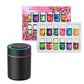 🎁🌺O aroma fresco anima-te! 🌷Conjunto de 12 óleos essenciais solúveis em água