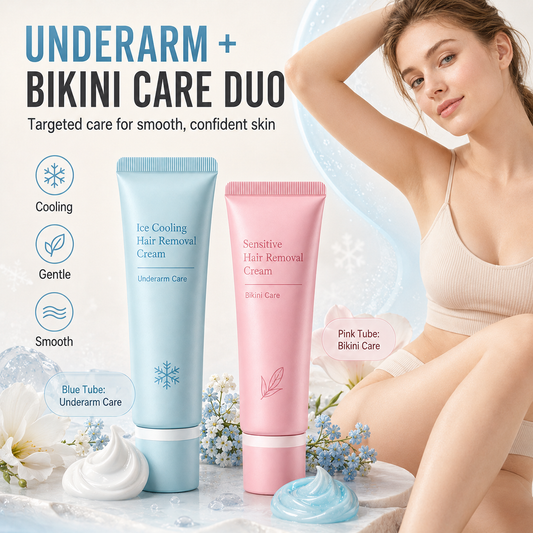 🥳A MELHOR ESCOLHA DE 2026🥳 Creme depilatório – Enriquecido com óleo de rosa e lavanda, niacinamida clareadora – Inibe o crescimento dos pêlos, suavidade mais duradoura! 💖💨