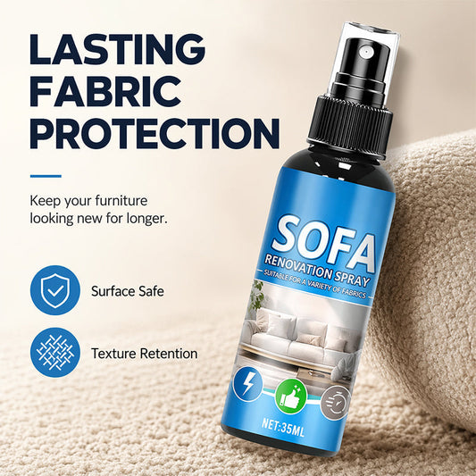 🥳💞Mais de 50 mil unidades vendidas!🛋️✨ 50% de desconto! Spray de limpeza para tecidos sem enxaguamento – Basta pulverizar e limpar – sem água, sem enxaguamento. Perfeito para sofás, tapetes e estofos – fica fresco em poucos minutos! 🧼💨