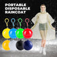 ⏰🎉 Compre 1 e ganhe 1 grátis! 🎉 — Capa de chuva descartável em forma de mini-bola ☔🧥