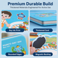 🧩✨ 50% DE DESCONTO! 🧒 Livro magnético educativo com cenas em forma de puzzle – Dobrável, interativo e perfeito para aprender brincando! 🌟🧠