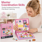 🧩✨ 50% DE DESCONTO! 🧒 Livro magnético educativo com cenas em forma de puzzle – Dobrável, interativo e perfeito para aprender brincando! 🌟🧠