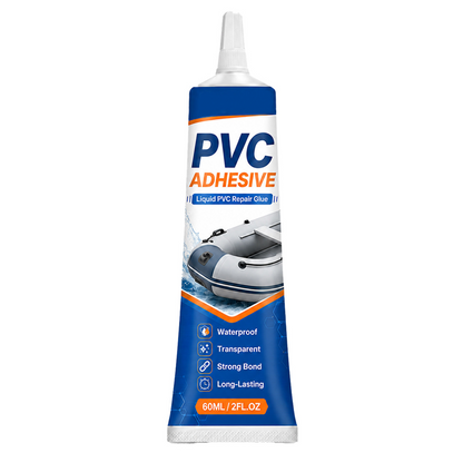 Cola de reparação impermeável para PVC e adesivo transparente
