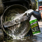 Spray de limpeza de ação rápida para cortadores de relva