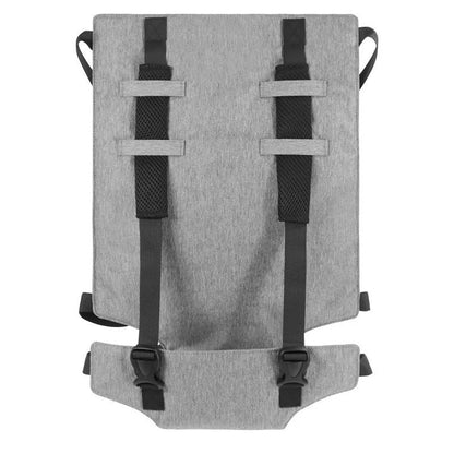 🔥 -50%! 👶 Arnês de segurança portátil para bebés – Tecido Oxford – 5 pontos – Ajustável de 60 a 65 cm – Fixação rápida à cadeira alta – Cinzento/Amarelo – Ideal para viagens e restaurantes 🍼