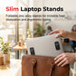 Suporte mini dobrável para computador portátil, para secretária