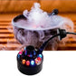 ⚡🎃🔥Máquina de fumo por ultrassons com 12 LEDs