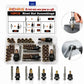 🔩50% DE DESCONTO | Kit de ferramentas para porcas de rebite M3–M12 – Aço de alta resistência, crie inserções roscadas em metal fino sem soldadura!