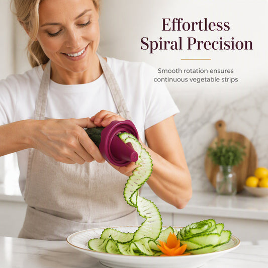 🥕✨ Espiralizador e cortador manual de legumes para fazer rosas – Transforme as suas cenouras em rosas dignas de um restaurante em 60 segundos! 🌹🍽️