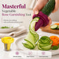 🥕✨ Espiralizador e cortador manual de legumes para fazer rosas – Transforme as suas cenouras em rosas dignas de um restaurante em 60 segundos! 🌹🍽️