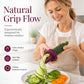🥕✨ Espiralizador e cortador manual de legumes para fazer rosas – Transforme as suas cenouras em rosas dignas de um restaurante em 60 segundos! 🌹🍽️
