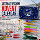 🎁💕 Mais populares 🎉🛒Conjunto de caixas surpresa do Calendário do Advento de Iscas de Pesca de Natal com Iscas Tipo Popper e Colheres Minnow