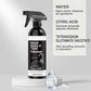 🚿💧Spray limpador de calcário para lavatórios e torneiras pretos – A fórmula à base de ácido cítrico dissolve manchas de água difíceis e acumulação de minerais. Não é preciso esfregar, é seguro para acabamentos mate – devolve um brilho deslumbrante! 🛁✨