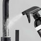 🚿💧Spray limpador de calcário para lavatórios e torneiras pretos – A fórmula à base de ácido cítrico dissolve manchas de água difíceis e acumulação de minerais. Não é preciso esfregar, é seguro para acabamentos mate – devolve um brilho deslumbrante! 🛁✨