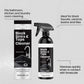 🚿💧Spray limpador de calcário para lavatórios e torneiras pretos – A fórmula à base de ácido cítrico dissolve manchas de água difíceis e acumulação de minerais. Não é preciso esfregar, é seguro para acabamentos mate – devolve um brilho deslumbrante! 🛁✨