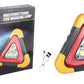 🚗Grande promoção especial – 50% de desconto🆘Luz de emergência solar triangular 3 em 1 para a berma da estrada✨