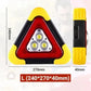 🚗Grande promoção especial – 50% de desconto🆘Luz de emergência solar triangular 3 em 1 para a berma da estrada✨