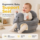 🐻 50% DE DESCONTO! 🛋️ Sofá infantil Cartoon anti-rolamento – Encosto estável, pelúcia macia e base antiderrapante – Assento seguro para brincar e descansar ✨