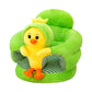 🐻 50% DE DESCONTO! 🛋️ Sofá infantil Cartoon anti-rolamento – Encosto estável, pelúcia macia e base antiderrapante – Assento seguro para brincar e descansar ✨