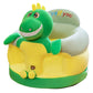 🐻 50% DE DESCONTO! 🛋️ Sofá infantil Cartoon anti-rolamento – Encosto estável, pelúcia macia e base antiderrapante – Assento seguro para brincar e descansar ✨