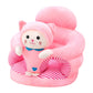 🐻 50% DE DESCONTO! 🛋️ Sofá infantil Cartoon anti-rolamento – Encosto estável, pelúcia macia e base antiderrapante – Assento seguro para brincar e descansar ✨