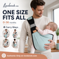 🎉 Promoção 2026 — Mais de 30 000 unidades vendidas! 👶 Porta-bebés respirável 4 em 1 – 0 a 36 meses, à frente/nas costas/virado para dentro/para fora – Conforto sem usar as mãos para os pais e o bebé! ✨