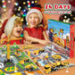 🚗 50% DE DESCONTO! 🎁 CALENDÁRIO DO ADVENTO PARA MENINOS – 24 dias de obras em miniatura, veículos dos Aliados com ferramentas realistas 👷🔧