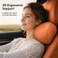 🚗🚗✨ 50 % DE DESCONTO! Almofada de apoio cervical para encosto de cabeça do carro – Conforto ideal para a nuca e a cabeça em viagens longas 🛣️💺