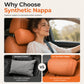 🚗🚗✨ 50 % DE DESCONTO! Almofada de apoio cervical para encosto de cabeça do carro – Conforto ideal para a nuca e a cabeça em viagens longas 🛣️💺