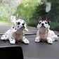 🐶 50% DE DESCONTO!🚗 Cria um ambiente adorável no carro – Cãozinho Bobblehead, design giro, estável