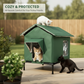 🏠 DESCONTO DE 50% POR TEMPO LIMITADO! 🐈 Casinha elevada para gatos para exterior, adequada para todas as condições meteorológicas – Impermeável, isolada, dobrável 🌧️