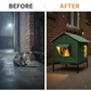 🏠 DESCONTO DE 50% POR TEMPO LIMITADO! 🐈 Casinha elevada para gatos para exterior, adequada para todas as condições meteorológicas – Impermeável, isolada, dobrável 🌧️