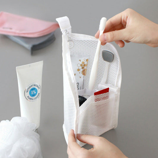 Bolsa de higiene pessoal leve e portátil para viagem