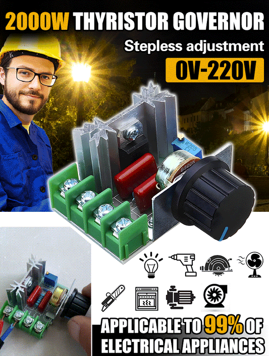 Regulador de tensão de subida e descida de 2000 W (505 OFF)