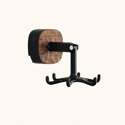 Suporte para utensílios de cozinha com ganchos giratórios a 360°