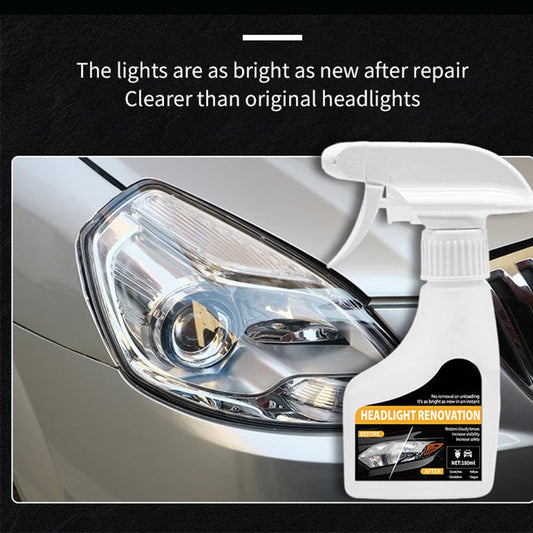 🥳PROMOÇÃO DE 2026🥳💞Mais de 50 mil unidades vendidas!🛠️🚗Spray para restauração de faróis de automóvel