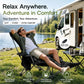 🪑 Chaise pliante réglable pour l'extérieur – Légère, solide et polyvalente – Idéale pour le jardin, le camping, la plage ou la terrasse – Facile à transporter et à monter 🏕️✨