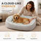 🐾 DESCONTO DE 50% POR TEMPO LIMITADO! ☁️ Cama ergonómica e confortável para animais de estimação, para todas as estações – Aconchegante, respirável e confortável ✨