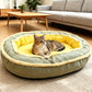 🐾 DESCONTO DE 50% POR TEMPO LIMITADO! ☁️ Cama ergonómica e confortável para animais de estimação, para todas as estações – Aconchegante, respirável e confortável ✨