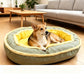 🐾 DESCONTO DE 50% POR TEMPO LIMITADO! ☁️ Cama ergonómica e confortável para animais de estimação, para todas as estações – Aconchegante, respirável e confortável ✨