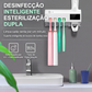🎈 PROMOÇÃO POR TEMPO LIMITADO – IMPERDÍVEL🦷🚿 Esterilizador e Porta-Escovas de Dentes UV de Parede