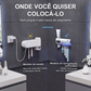 🎈 PROMOÇÃO POR TEMPO LIMITADO – IMPERDÍVEL🦷🚿 Esterilizador e Porta-Escovas de Dentes UV de Parede