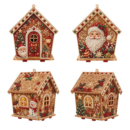 🎄PROMOÇÃO! Kit de pintura natalícia 3D DIY com pérolas ✨🎅