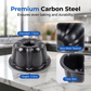 Molde para bolos em forma de mini abóbora, em aço carbono