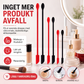 Mini silikonspatel-set för makeup och hudvård