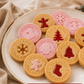 🥳PROMOÇÃO IMPERDÍVEL DE 2026🥳✨Conjunto de moldes para biscoitos de Natal festivo