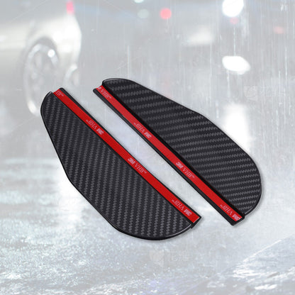 📢📢50 % DE DESCONTO!! ⏰Proteções contra a chuva para espelhos retrovisores – Material flexível e instalação fácil.